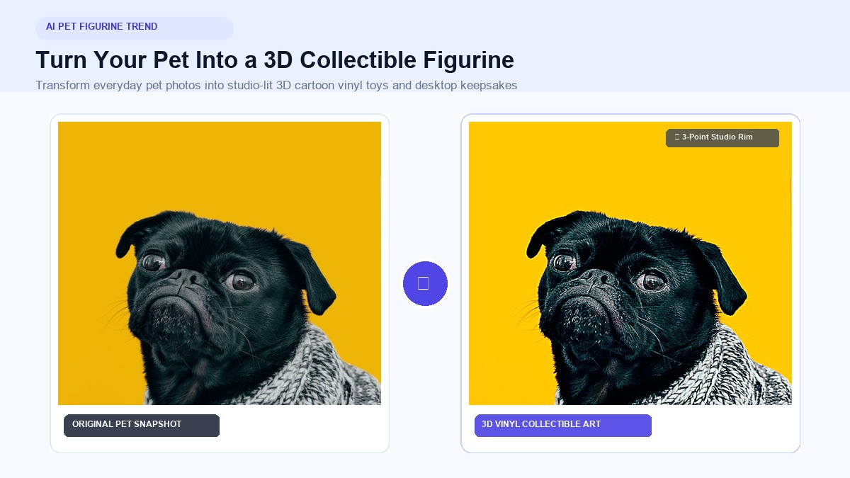 Turn your pet into a 3D collectible
