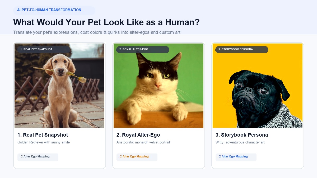 What Would Your Pet Look Like as a Human